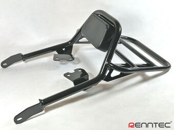 Renntec - Triumph 1200 Speed Twin Luggage Rack 2019 on with Back Rest